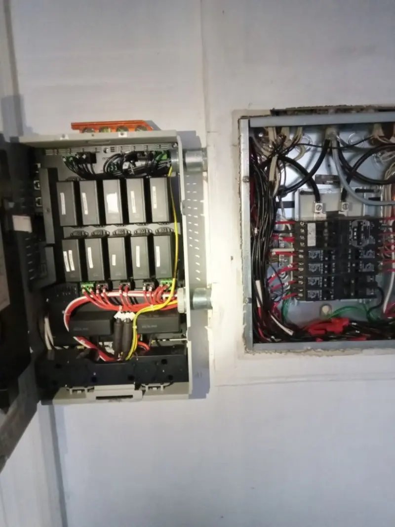 Electrical panel upgrade completed for Carbon Monoxide Detector Installation in Newport